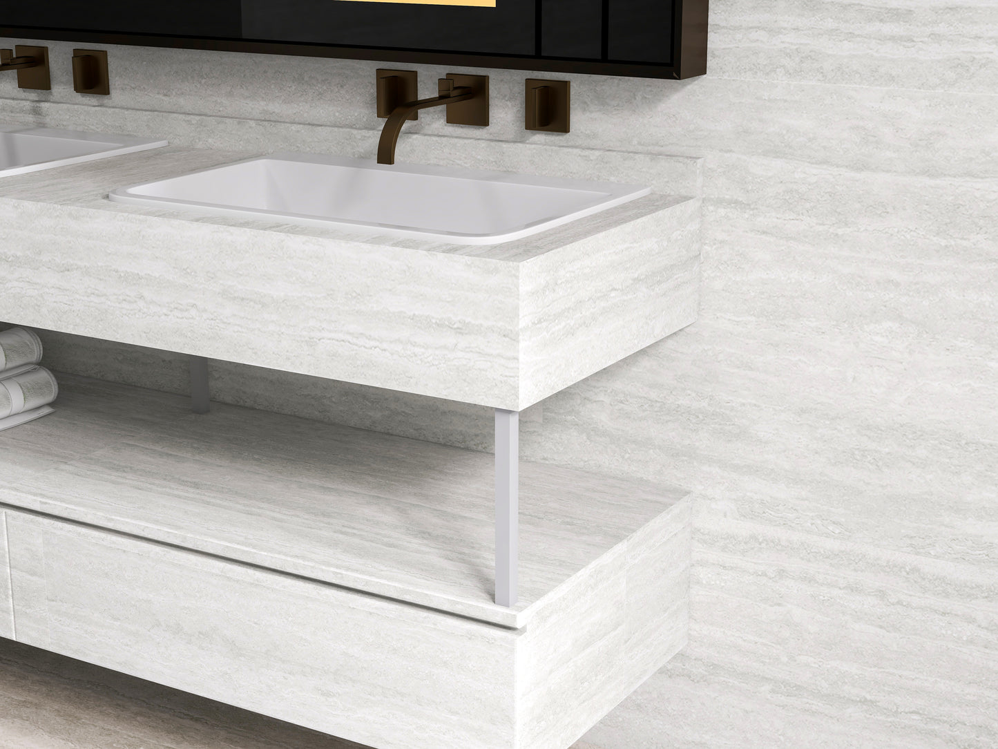 TRAVERTINE WHITE